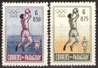 Парагвай ** 1960 - летние Олимпийские игры. Рим (Италия) спорт. футбол. из серии