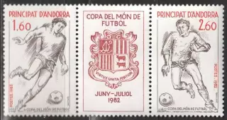 Андорра ** 1982 спорт. футбол. кубок мира. Испания