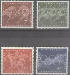 ФРГ ** 1960 летние Олимпийские игры. Рим (Италия) полная серия