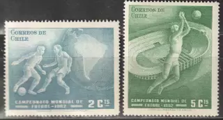 Чили ** 1962 спорт. футбол. кубок мира. Чили