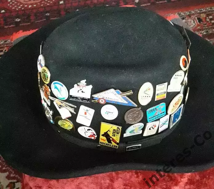 спорт - биатлон - много + шляпа фаната 2