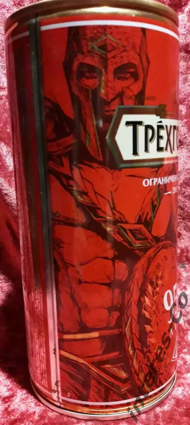 пиво * трёхгорное * 95 лет СПАРТАК (Москва) - 1,0 л. - ограниченная серия 2017 3