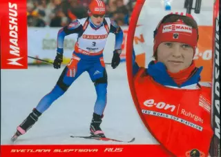 БИАТЛОН - Светлана Слепцова (ЮГРА) - лыжи MADSHUS