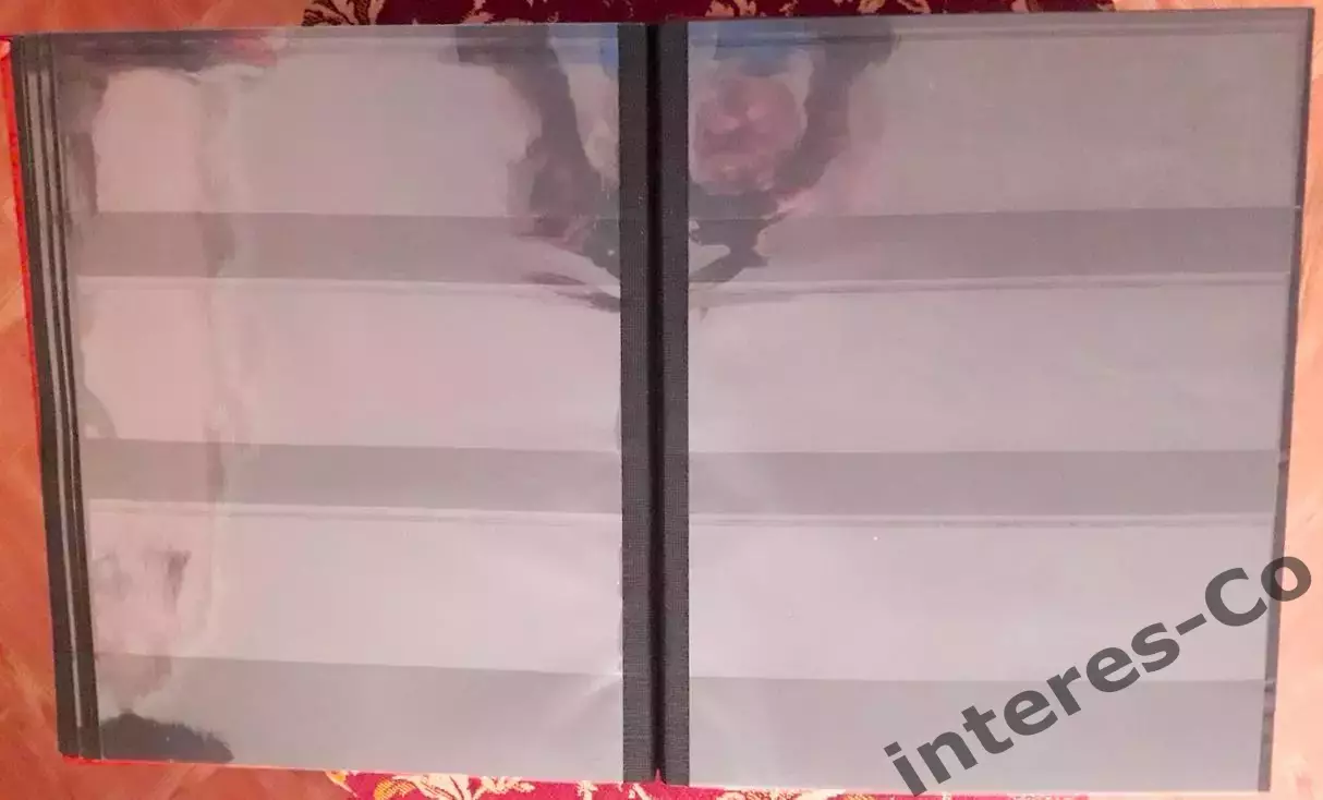 элитный широкоформатный кляссер PRINZ ROYAL для блоков и листов. 24 страницы 1