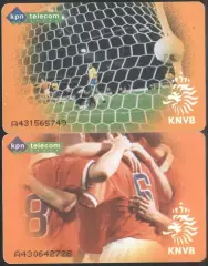 Голландия - футбол - чемпионат мира 1998 (Франция). 2 штуки одним лотом