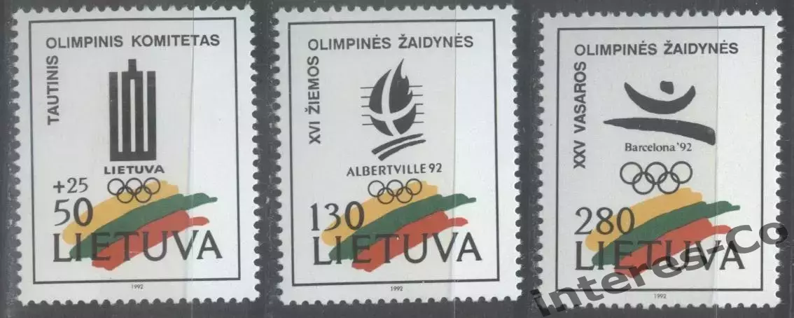 Литва ** 1992 олимпийский год