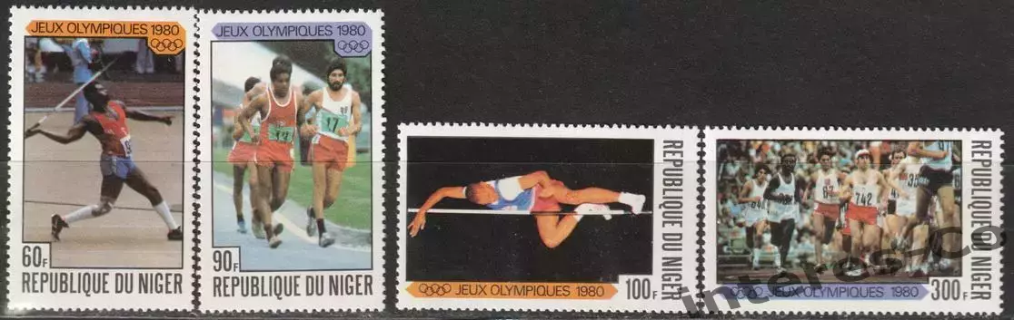 Нигер ** 1980 - летние Олимпийские игры Москва