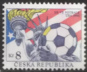 Чехия ** 1994 - футбол. кубок мира. США. USA