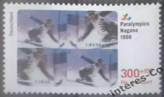 Германия ** 1998 - паралимпийские игры. Нагано (Япония). горные лыжи. слалом