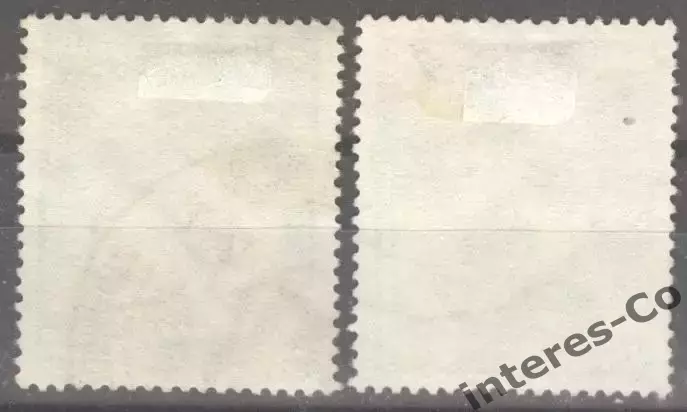 ГДР. DDR. 1952 зимние виды спорта. гашёные 1