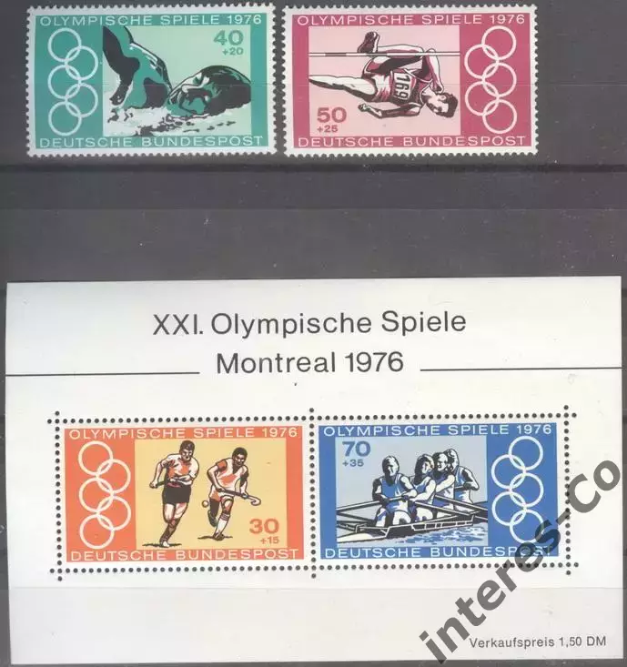 Германия ** 1976 - летние Олимпийские игры. Монреаль-76