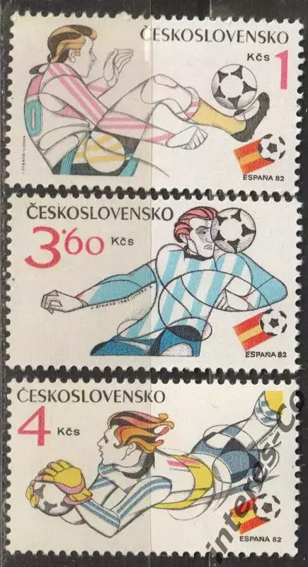 Чехословакия ** 1982 футбол. кубок мира Испания