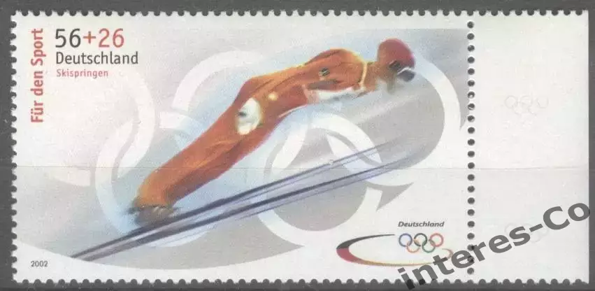 Германия ** 2002 зимние олимпийские игры. Солт-Лейк-Сити. прыжки с трамплина