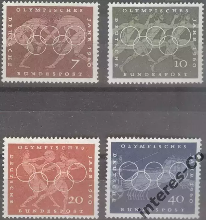 Германия ** 1960 летние Олимпийские игры. Рим (Италия)