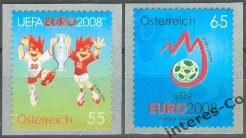 Австрия ** 2008 - Чемпионат Европы. Switzerland & Austria ( III выпуск )