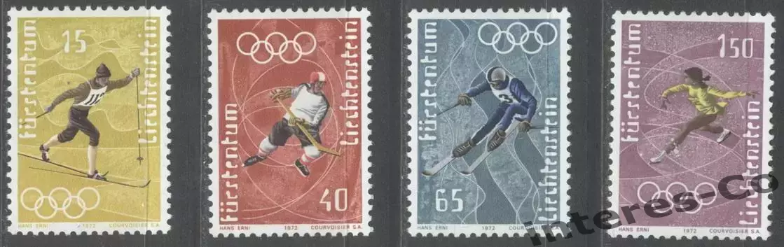 Лихтенштейн ** 1971. зимние Олимпийские игры. Саппоро (Япония)