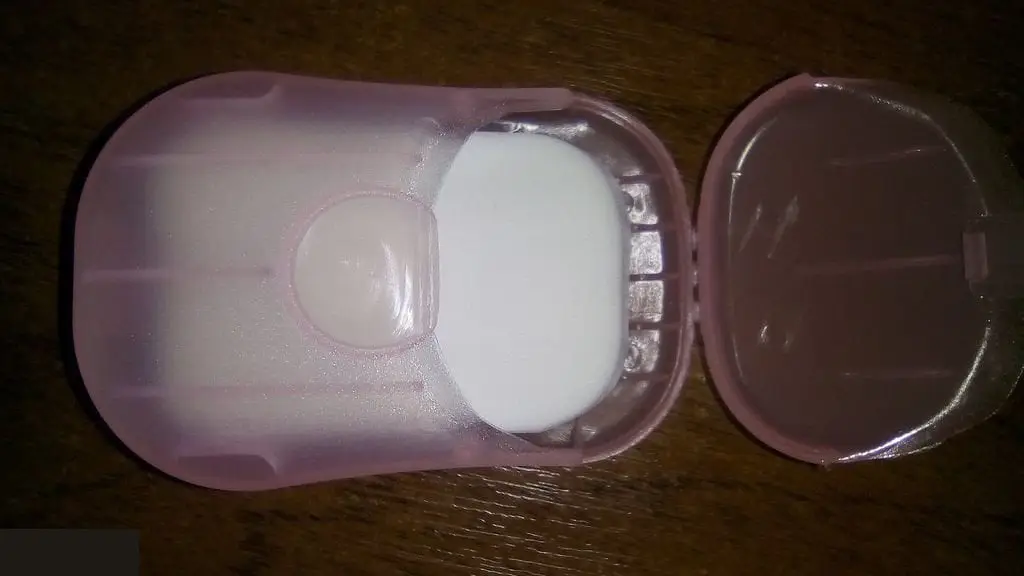 Одноразовая мыльная бумага 20 штук в коробке 1