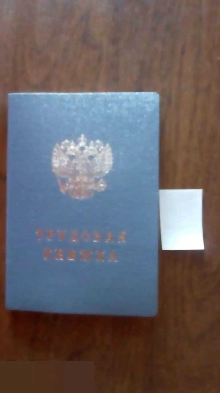 Трудовая книжка ТК-VI чистая 1