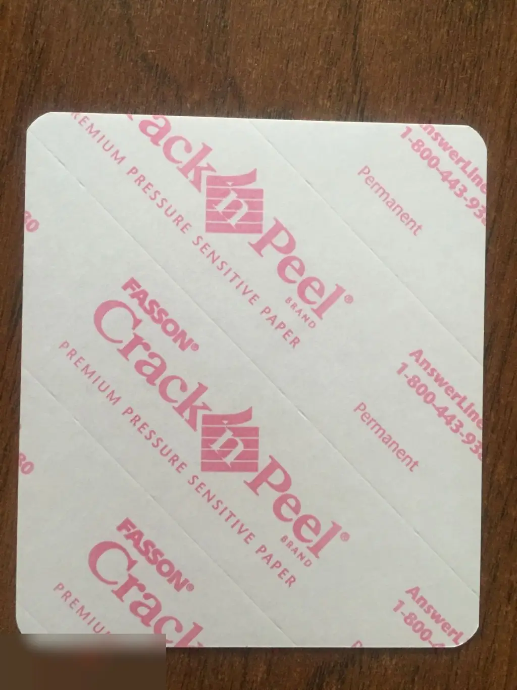 Энн Райс автограф на наклейке 1