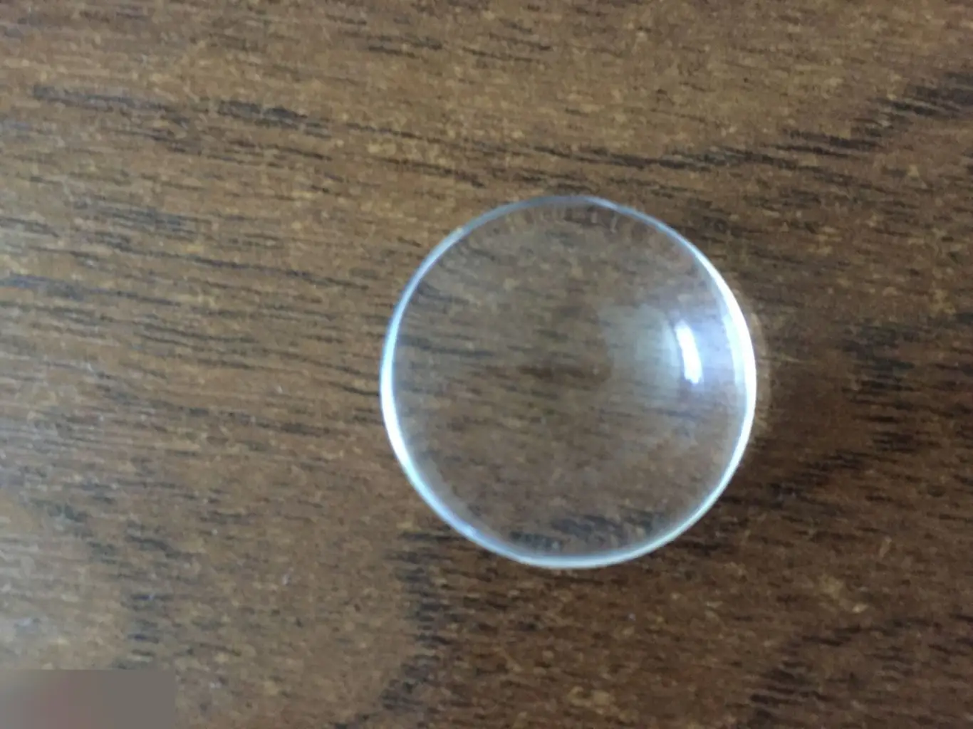 Прозрачный 24-25 мм стеклянный кабошон для украшений 1