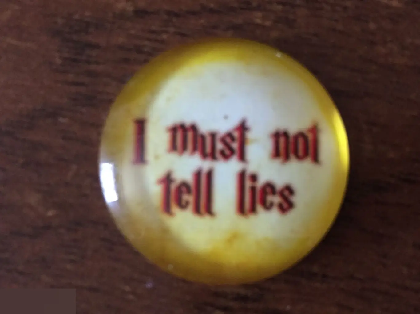 I must not tell lies Гарри Поттер 24-25 мм стеклянный кабошон для украшений