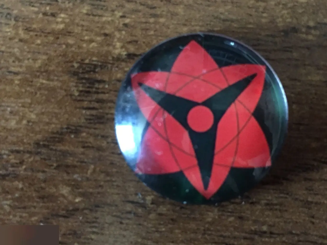 Вечный Мангекьё Шаринган Саске Наруто Naruto 24-25 мм стеклянный кабошон для украшений