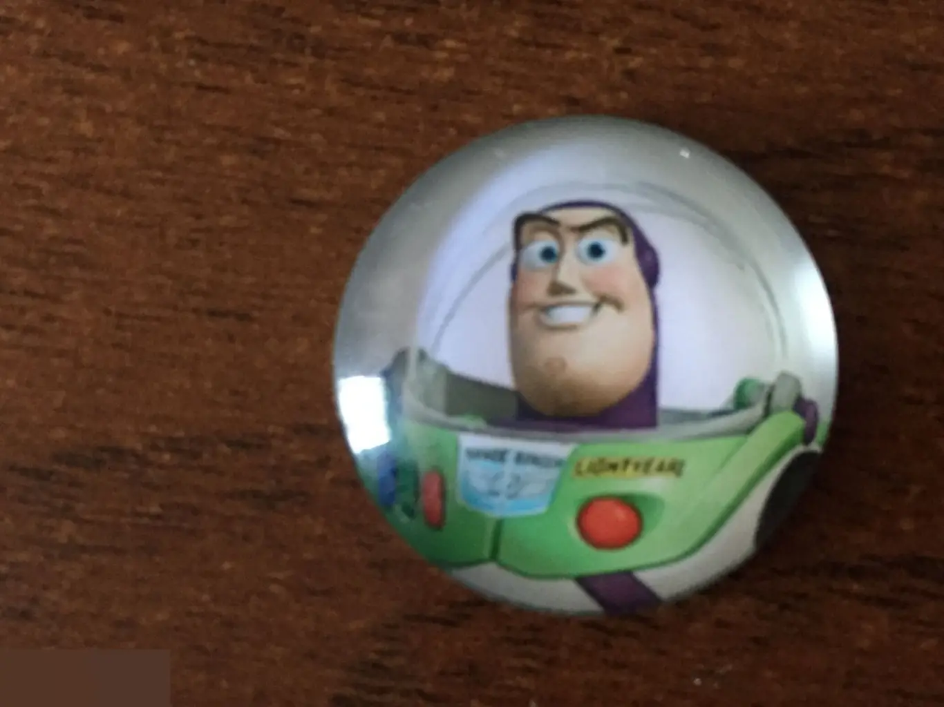 Базз Лайтер 24-25 мм стеклянный кабошон для украшений