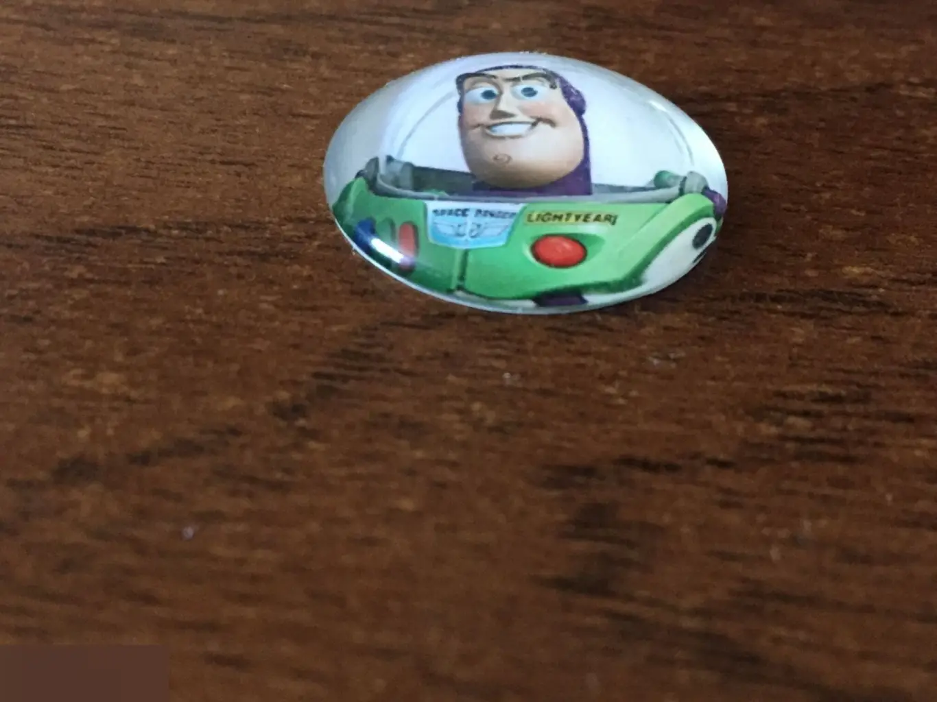 Базз Лайтер 24-25 мм стеклянный кабошон для украшений 1