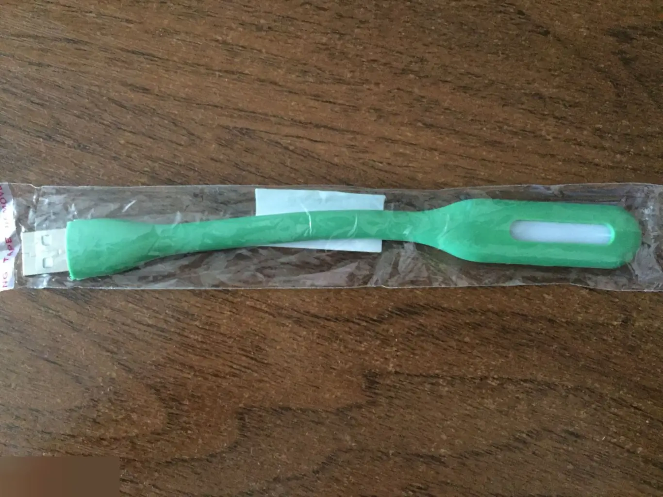 USB светодиодная лампа зелёная 2