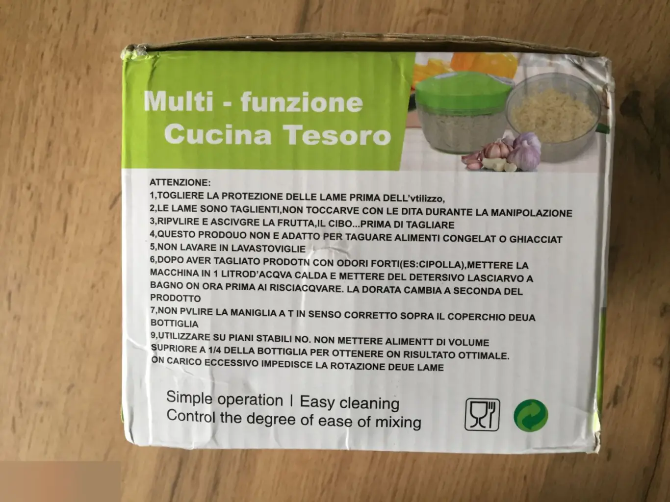 Измельчитель для овощей и фруктов ручной 3