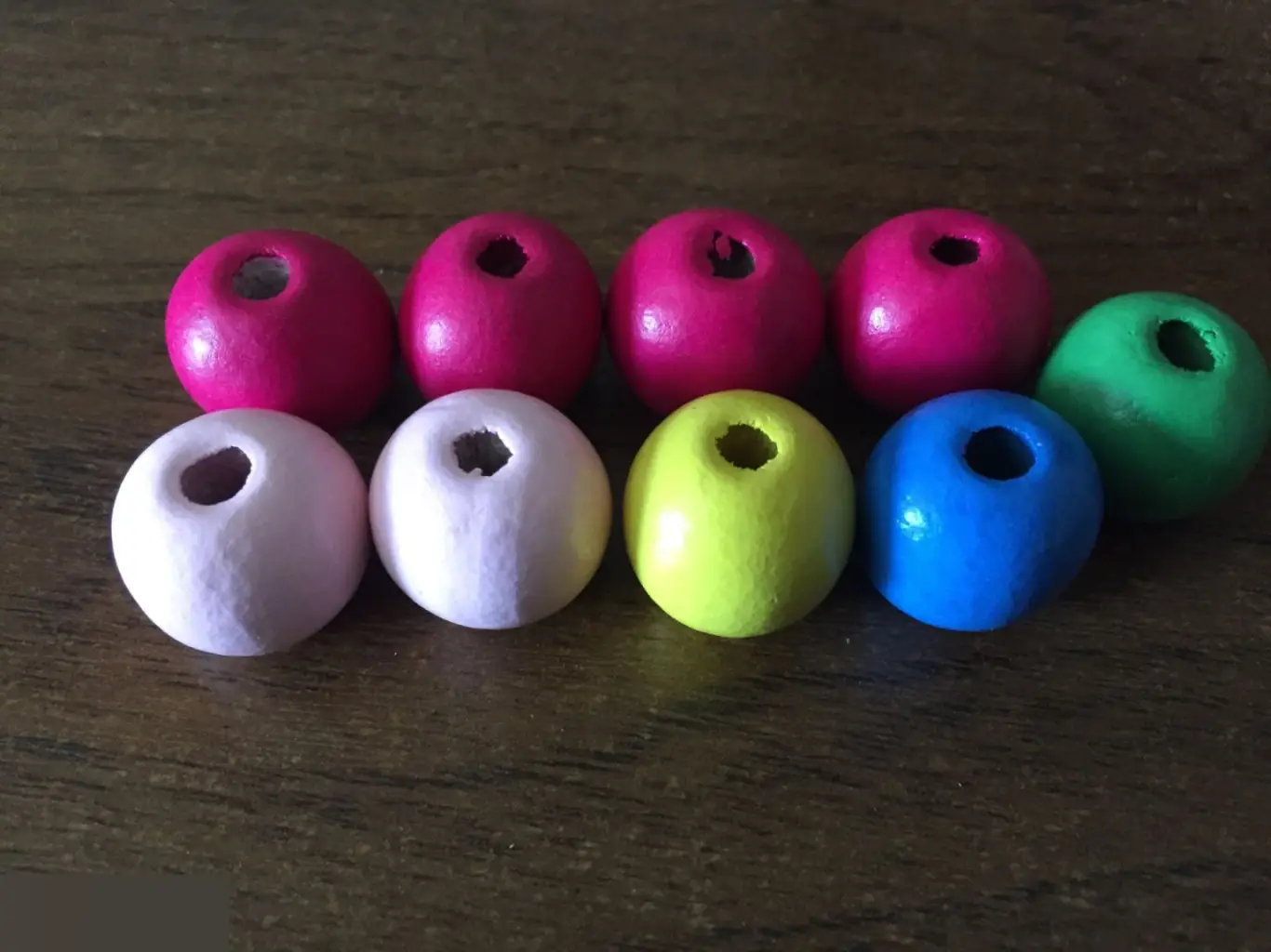 Деревянные бусины 17,1-17,5х18,7-19,8 мм