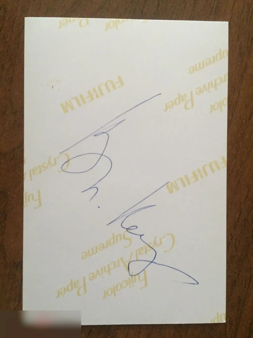 Владимир Коренев автограф на фото 1