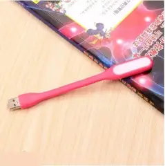 USB светодиодная лампа розовая