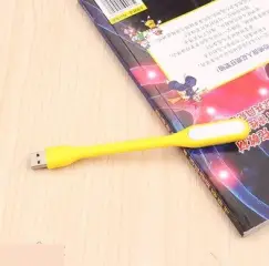 USB светодиодная лампа желтая