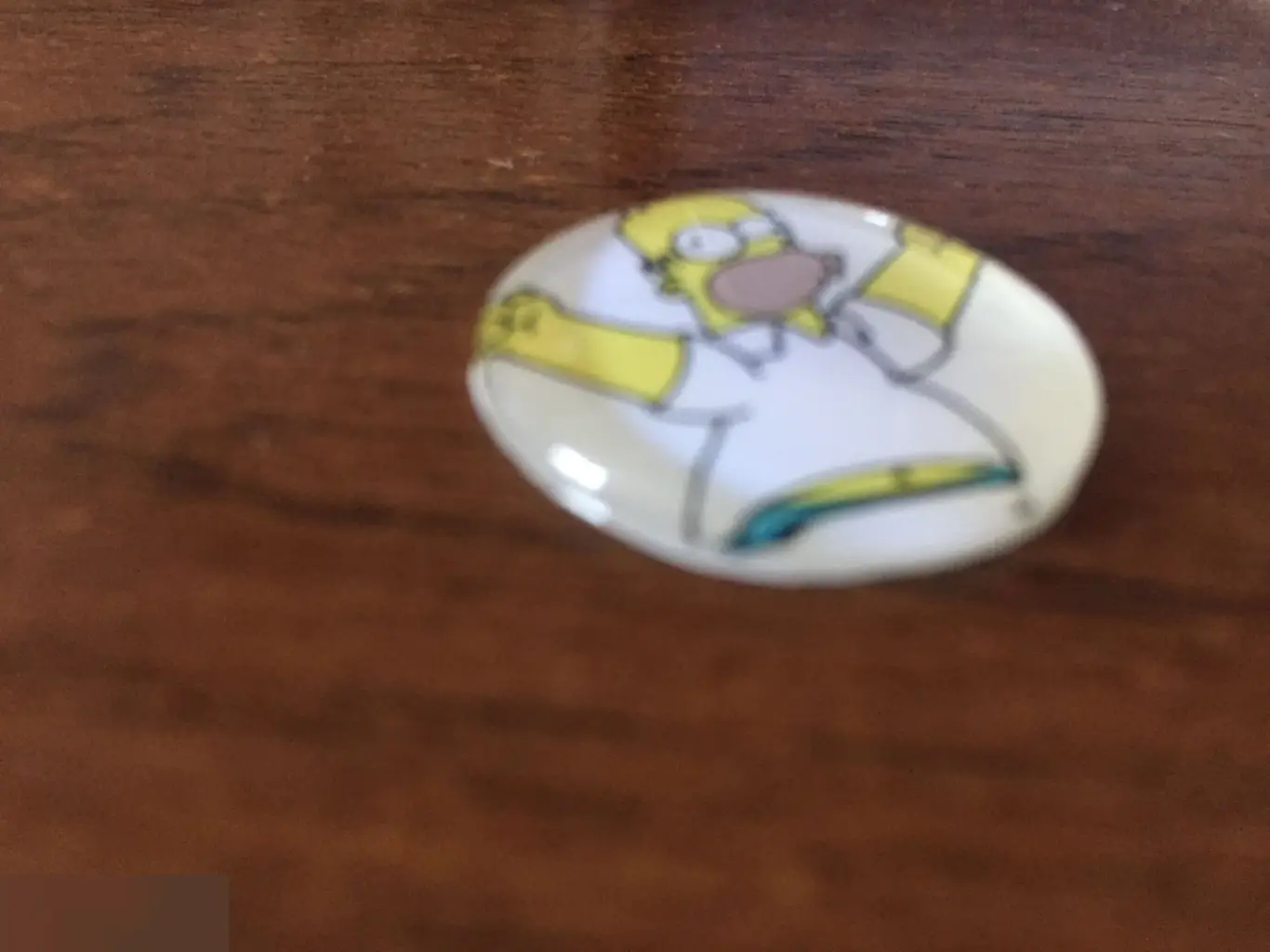 Гомер Симпсон 24-25 мм стеклянный кабошон для украшений 1