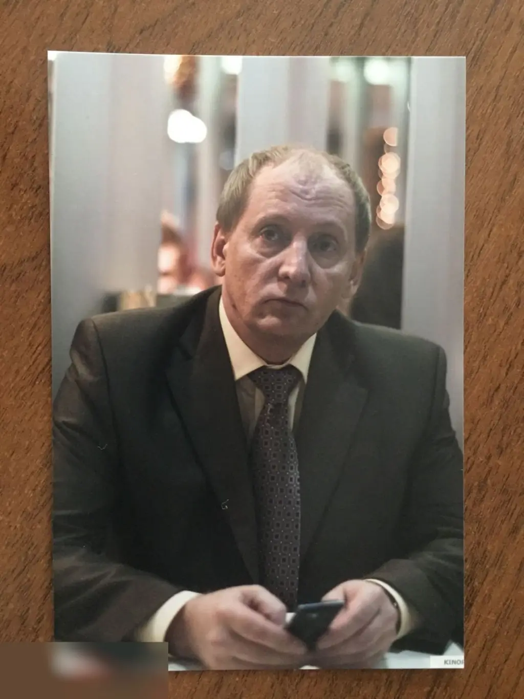 Виктор Вержбицкий автограф на фото