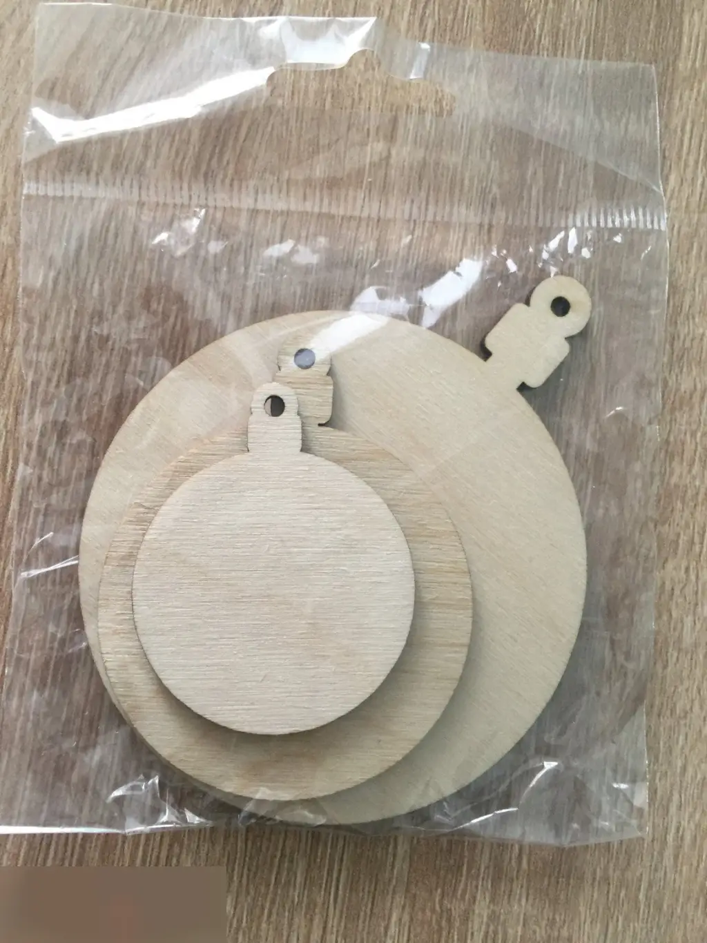 Набор для творчества Шар 8х10 см, 5,7х7 см, 4,2х5 см фанера