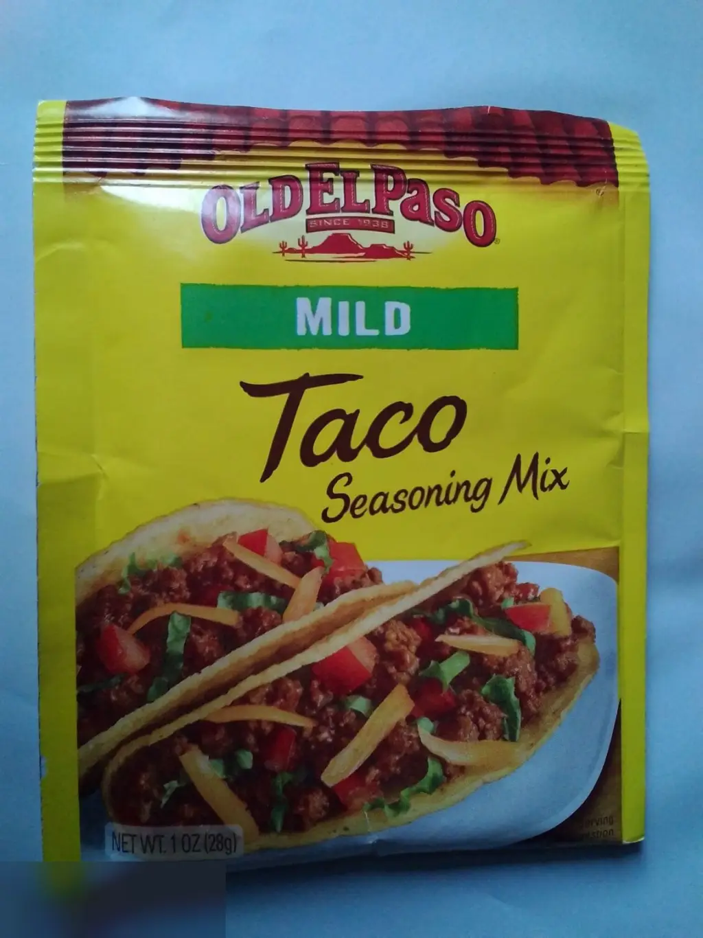 OldElPaso Mild Taco Seasoning Mix 01JUL2014 с истекшим сроком не для еды