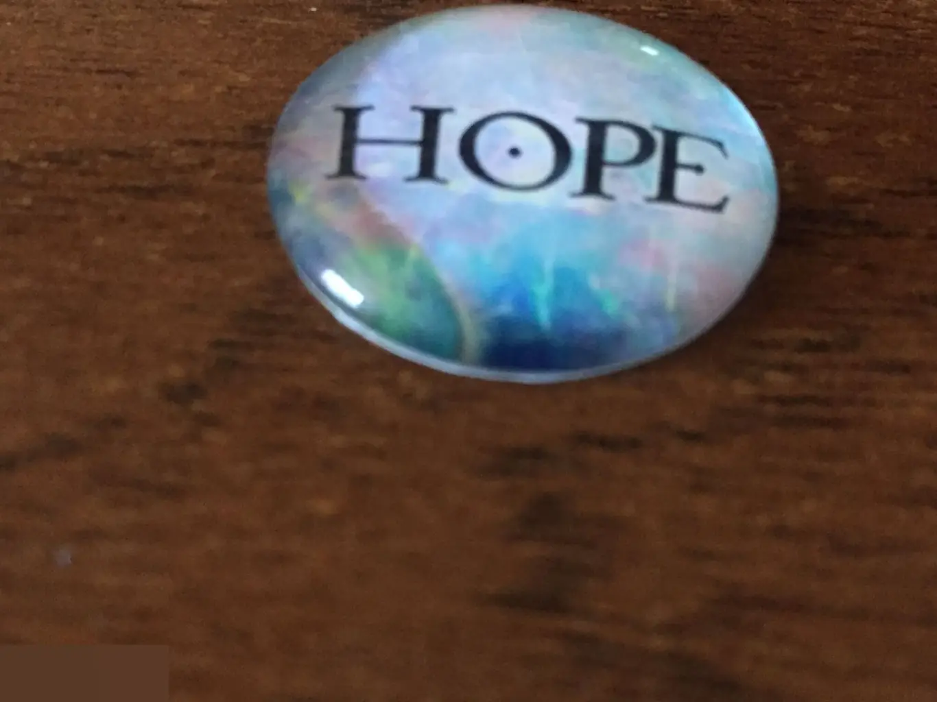 Hope надежда 24-25 мм стеклянный кабошон для украшений 1