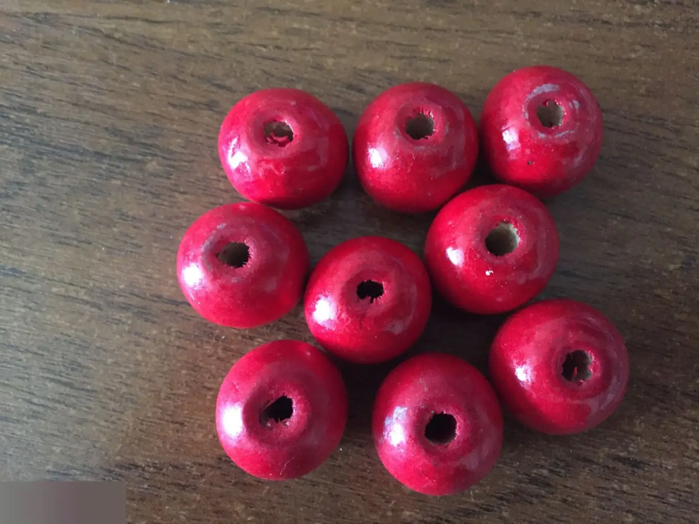 Деревянные бусины 17,4-17,5х18,6-19,6 мм 1