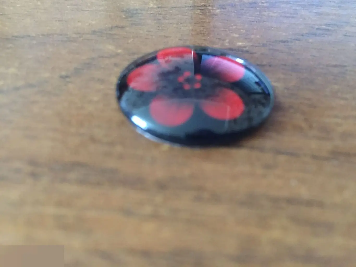 Цветок 24-25 мм стеклянный кабошон для украшений 1