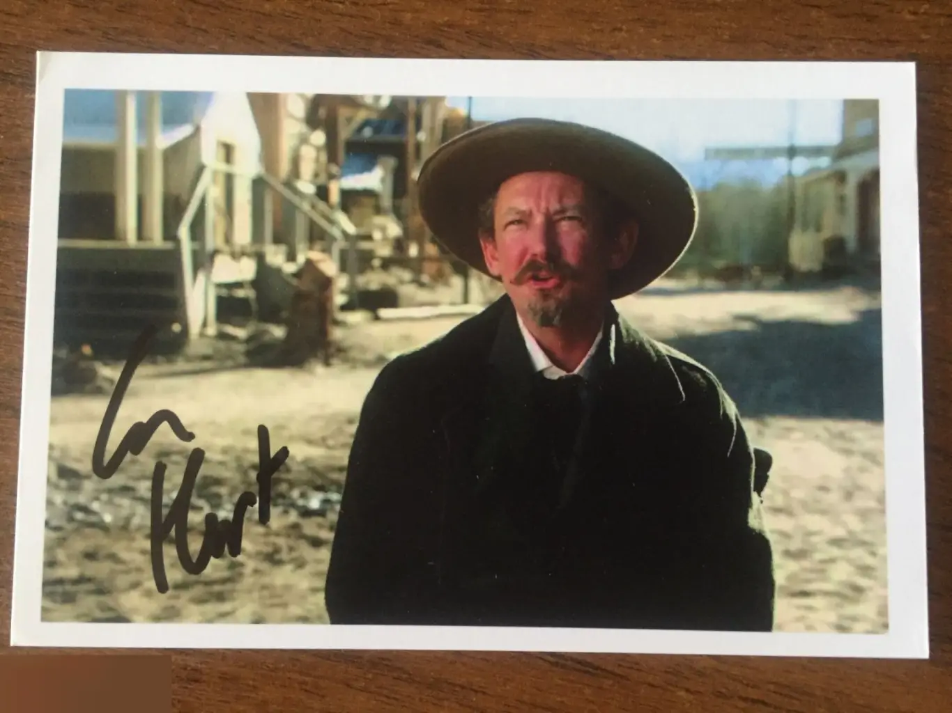 Иэн Харт автограф