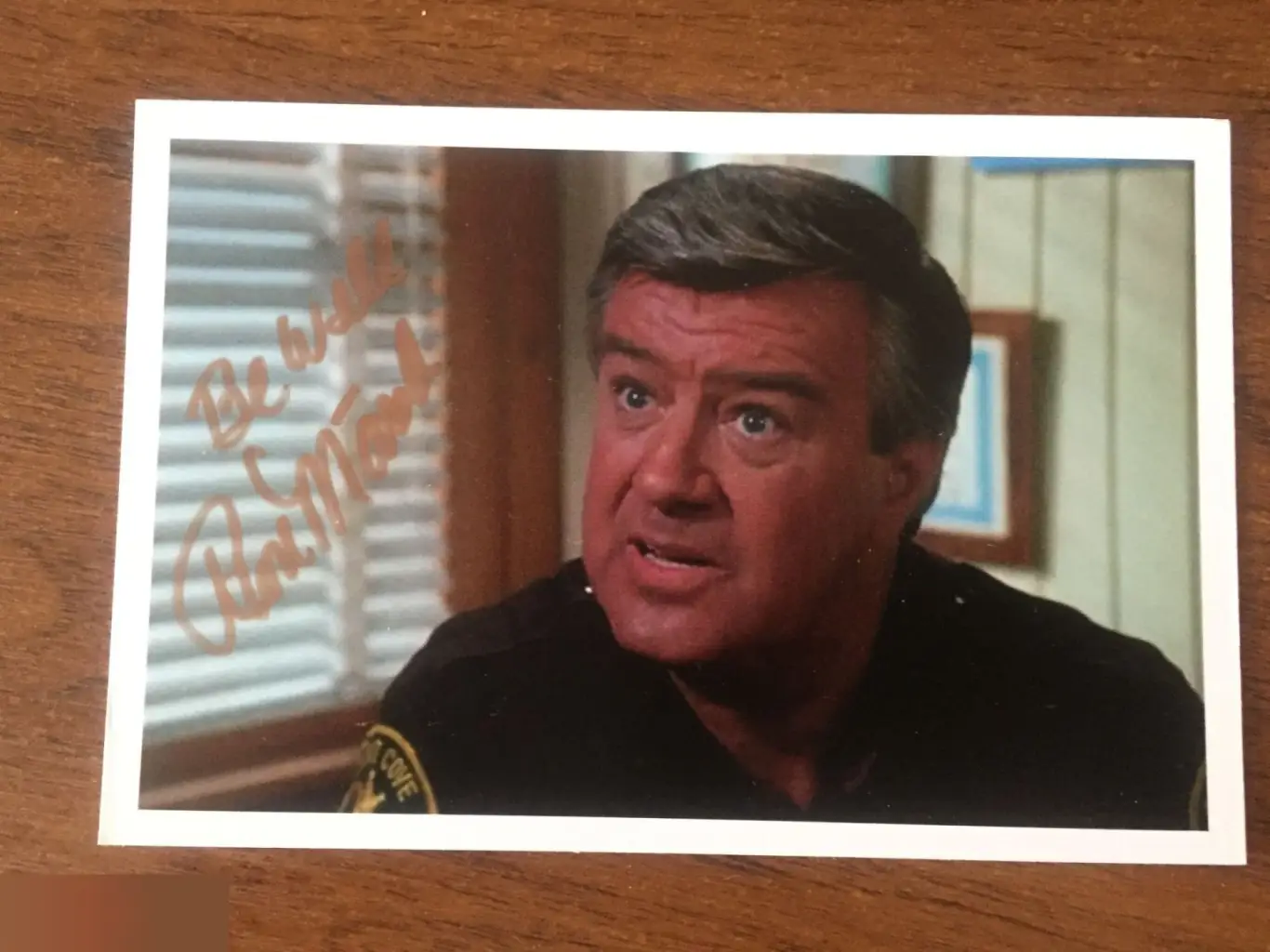 Рон Масак автограф Она написала убийство