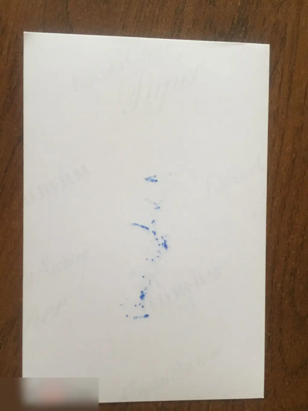 Джейми Паркер автограф на фото Гарри Поттер и Проклятое дитя 1