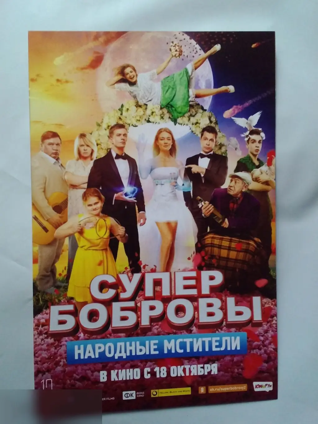 Флаер листовка СуперБобровы. Народные мстители