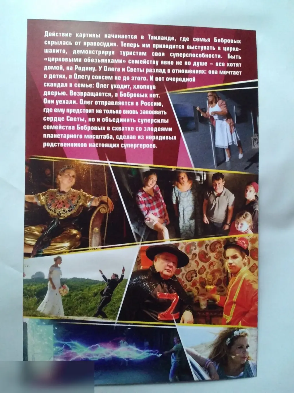 Флаер листовка СуперБобровы. Народные мстители 1