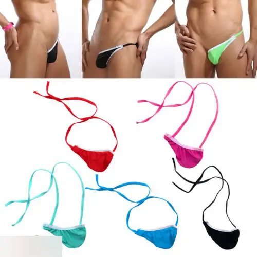 Мужские полустринги размер универсальный 4 цвета