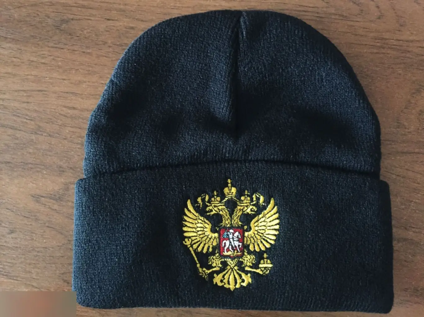 Герб России шапка новая акрил