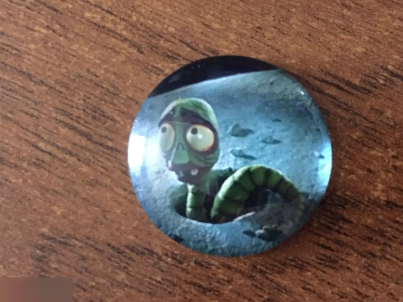 Червячок Труп невесты 24-25 мм стеклянный кабошон для украшений