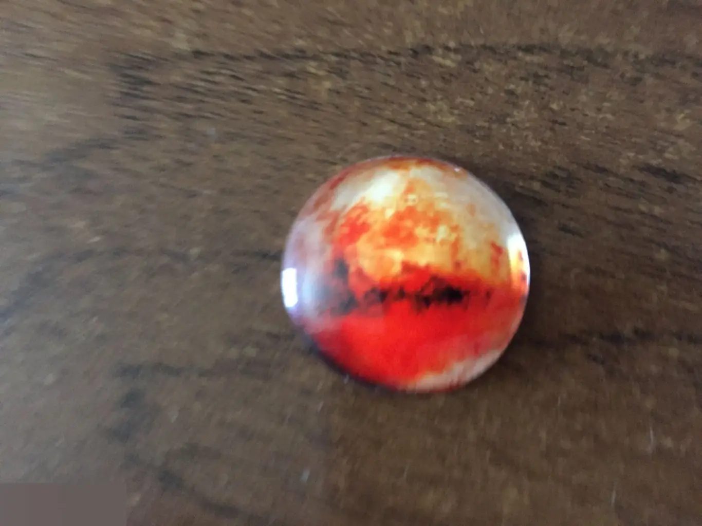 Космос 24-25 мм стеклянный кабошон для украшений